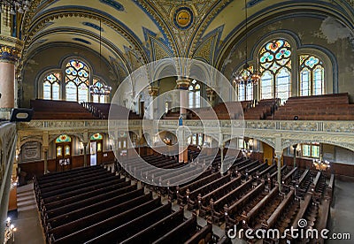 Szeged synagogue in Szeged, Hungary Stock Photo