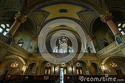 Szeged synagogue in Szeged, Hungary Stock Photo