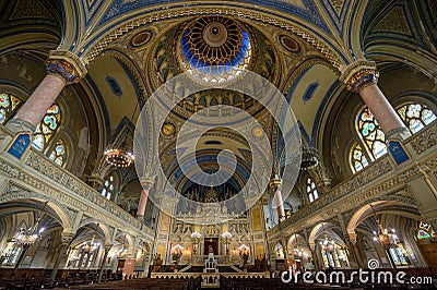 Szeged synagogue in Szeged, Hungary Stock Photo