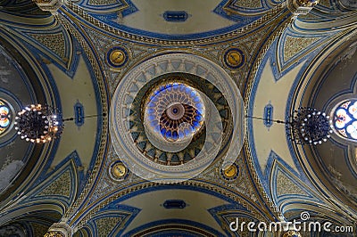 Szeged synagogue in Szeged, Hungary Stock Photo