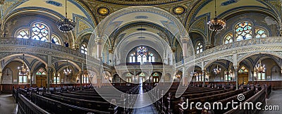 Szeged synagogue in Szeged, Hungary Stock Photo