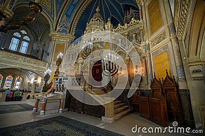 Szeged synagogue in Szeged, Hungary Stock Photo