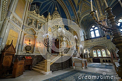 Szeged synagogue in Szeged, Hungary Stock Photo