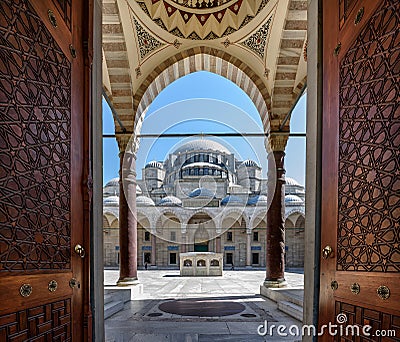 SÃ¼leymaniye Mosque, Istanbul, Turkey Stock Photo