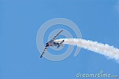 T-6 Editorial Stock Photo