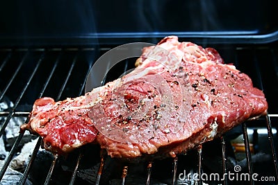 T-bone Stock Photo