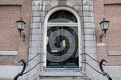 T Gebouw Van Barmhartigheid Building At Amsterdam The Netherlands 17-8-2020 Editorial Stock Photo