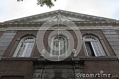 T Gebouw Van Barmhartigheid Building At Amsterdam The Netherlands 17-8-2020 Editorial Stock Photo