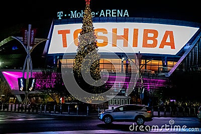 T Mobile Arena, Las Vegas, Nevada Editorial Stock Photo