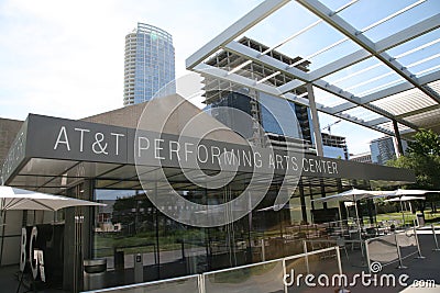 AT&T Performing Arts Center Editorial Stock Photo