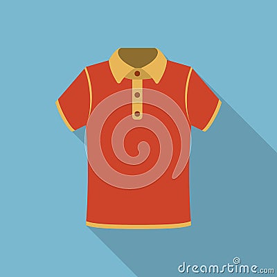 T-shirt icon of vector illustration for web and mobile Vector Illustration