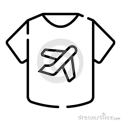 T-shirt icon , vector Vector Illustration