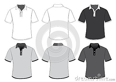 T-shirt polo shirts Vector Illustration