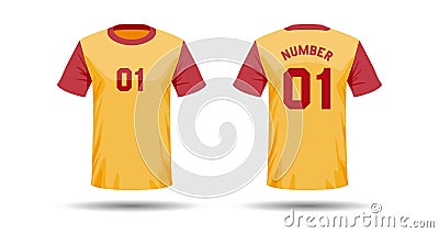 T-shirt sport design Vector Illustration