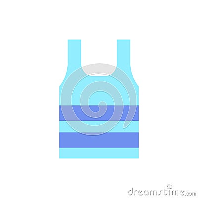 T shit, clothes icon. Simple color vector elements of vacation icons for ui and ux, website or mobile application Stock Photo