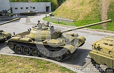 T-54 Soviet Medium Tank Stock Photo