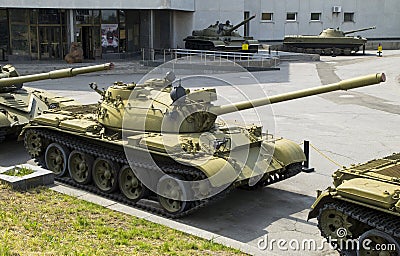 T-55 Soviet Main Battle Tank Editorial Stock Photo