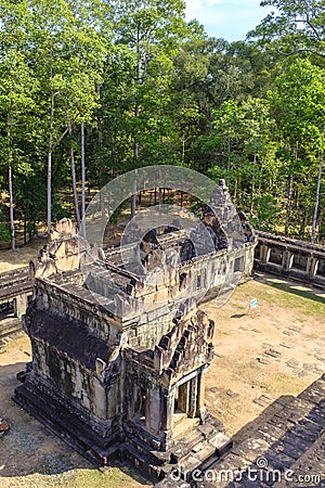 Ta Keo Temple in Angkor Wat Stock Photo