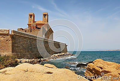 Tabarca Island, Alicante, Spanish coast Stock Photo
