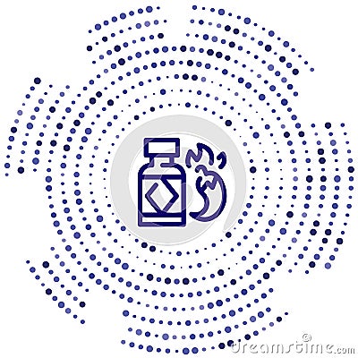 tabasco vector icon. tabasco editable stroke. tabasco linear symbol for use on web and mobile apps, logo, print media. Thin line Vector Illustration