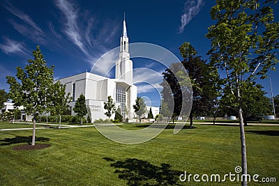 Tabernacle of the Latter Day Saints, Ogden, Utah Stock Photo