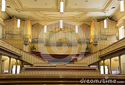 Tabernacle Organ Stock Photo