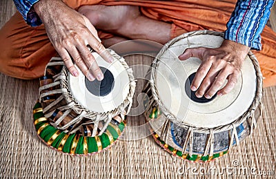 Tabla drums Stock Photo