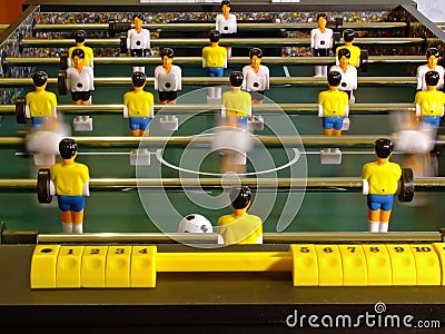 Table football Stock Photo