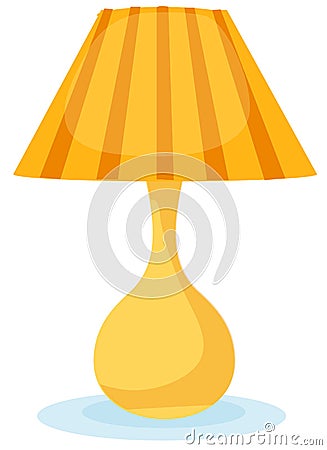 table lamp Vector Illustration