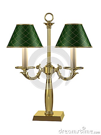 Table Lamp Stock Photo