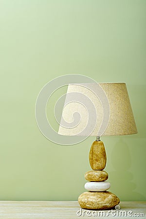 Table lamp Stock Photo