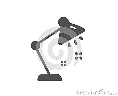 Table lamp icon. Bedside light sign. Vector Vector Illustration