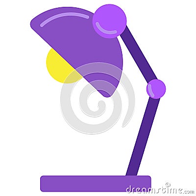 Table lamp icon, vector illustration Vector Illustration