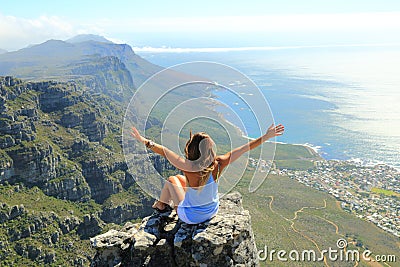 Table mountain, South Africa Editorial Stock Photo