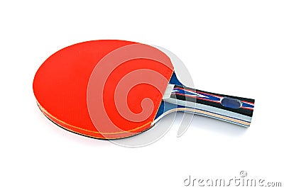 Table tennis paddle Stock Photo