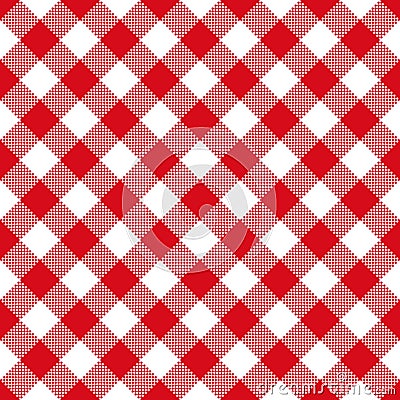 Tablecloth pattern Stock Photo