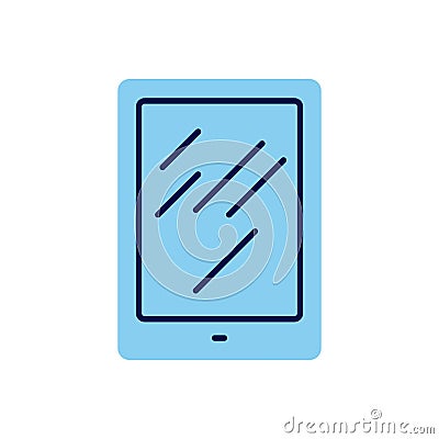 Tablet PC related vector icon Vector Illustration