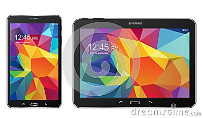 Tablet Samsung galaxy Tab S Vector Illustration