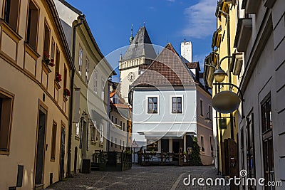 Tabor is a small town in Czech republic. Stock Photo