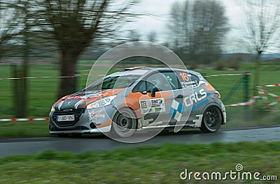 TAC Rally 2015 Belgium Editorial Stock Photo