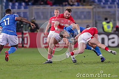 Italian Rugby National Team Editorial Stock Photo