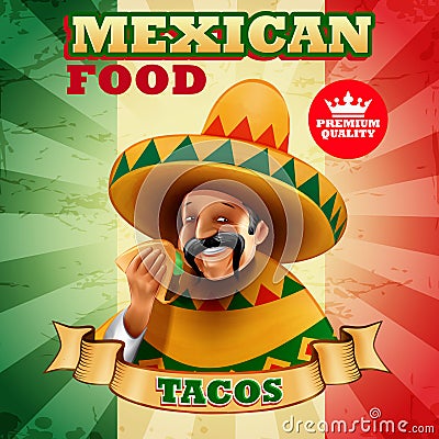 Tacos mexican Vector Illustration