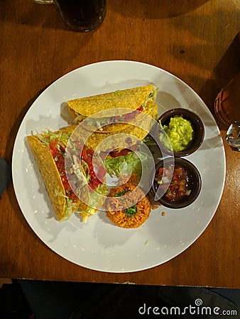 Tacos Tuesday at Amigos Jakarta Stock Photo