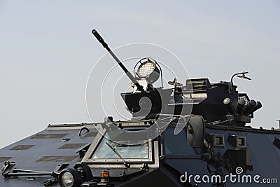 Tactical all terrain military vehicle Stock Photo