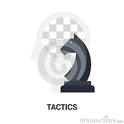 Tactics icon concept Vector Illustration
