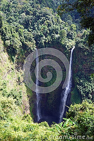 Tad Fane waterfall Stock Photo