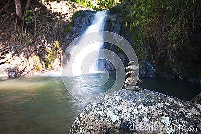 Tad kaeng nyui Waterfall II Stock Photo