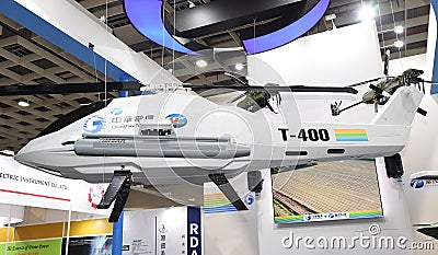 TADTE 2023 - Taipei Aerospace & Defense Technology Exhibition, Taipei, Taiwan, September 14-16, 2023 Editorial Stock Photo