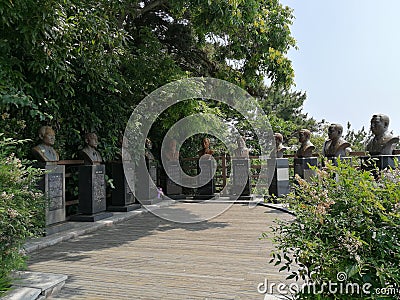 Taejongdae Park, Busan Stock Photo