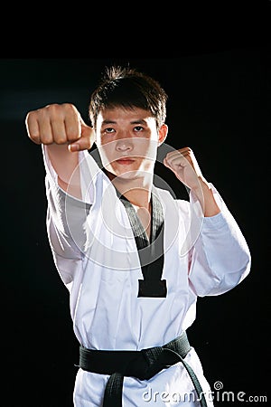 Taekwondo Stock Photo